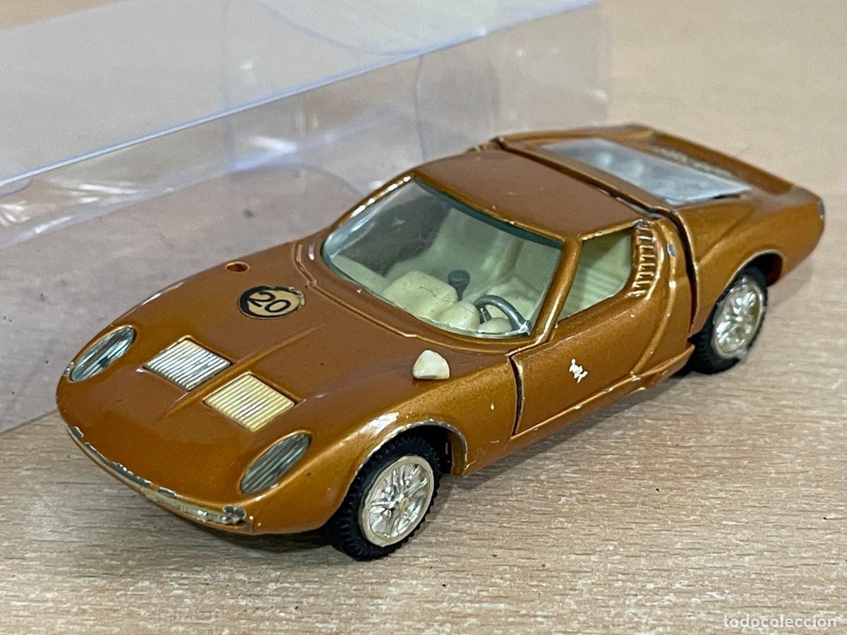 Juguetes antiguos Joal: 121-Miniaturas Joal antiguo coche LAMBORGHINI MIURA P 400 N&ordm; 125 1:43 Made in Spain die-cast a&ntilde;os 70