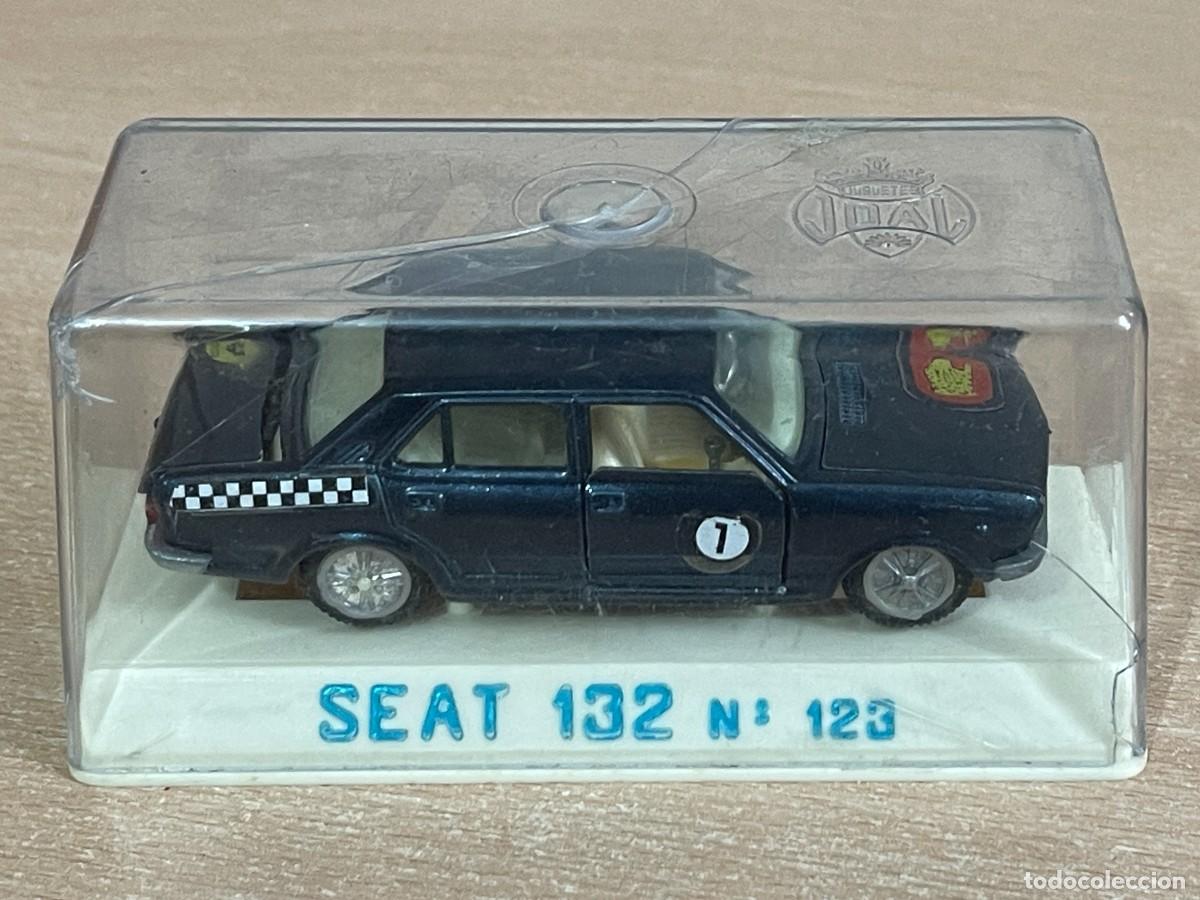 Juguetes antiguos Joal: 126- Miniaturas Joal antiguo coche SEAT 132 azul N&ordm; 123 1:43 Made in Spain die-cast metal a&ntilde;os 70