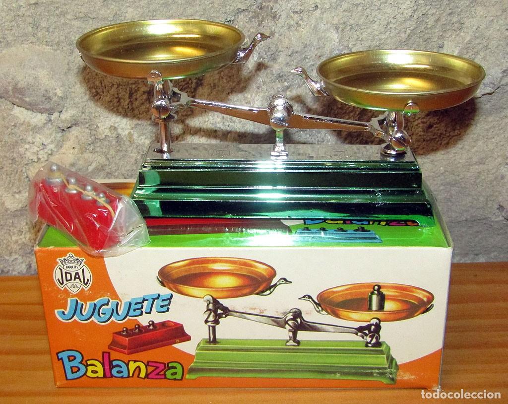Juguetes antiguos Joal: ANTIGUA BALANZA O PESO JOAL - NUEVA Y EN SU CAJA ORIGINAL - COMPLETA - A&Ntilde;OS 70