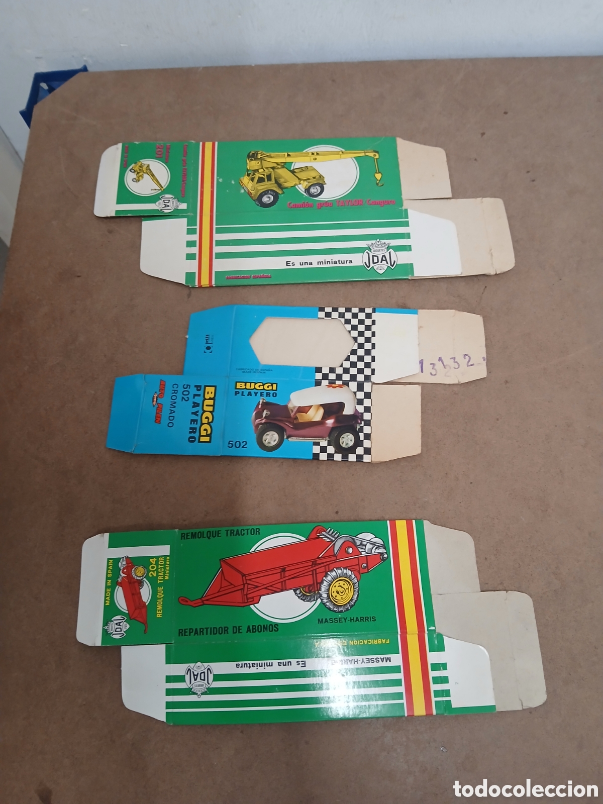 Juguetes antiguos Joal: Joal lote de tres cajas