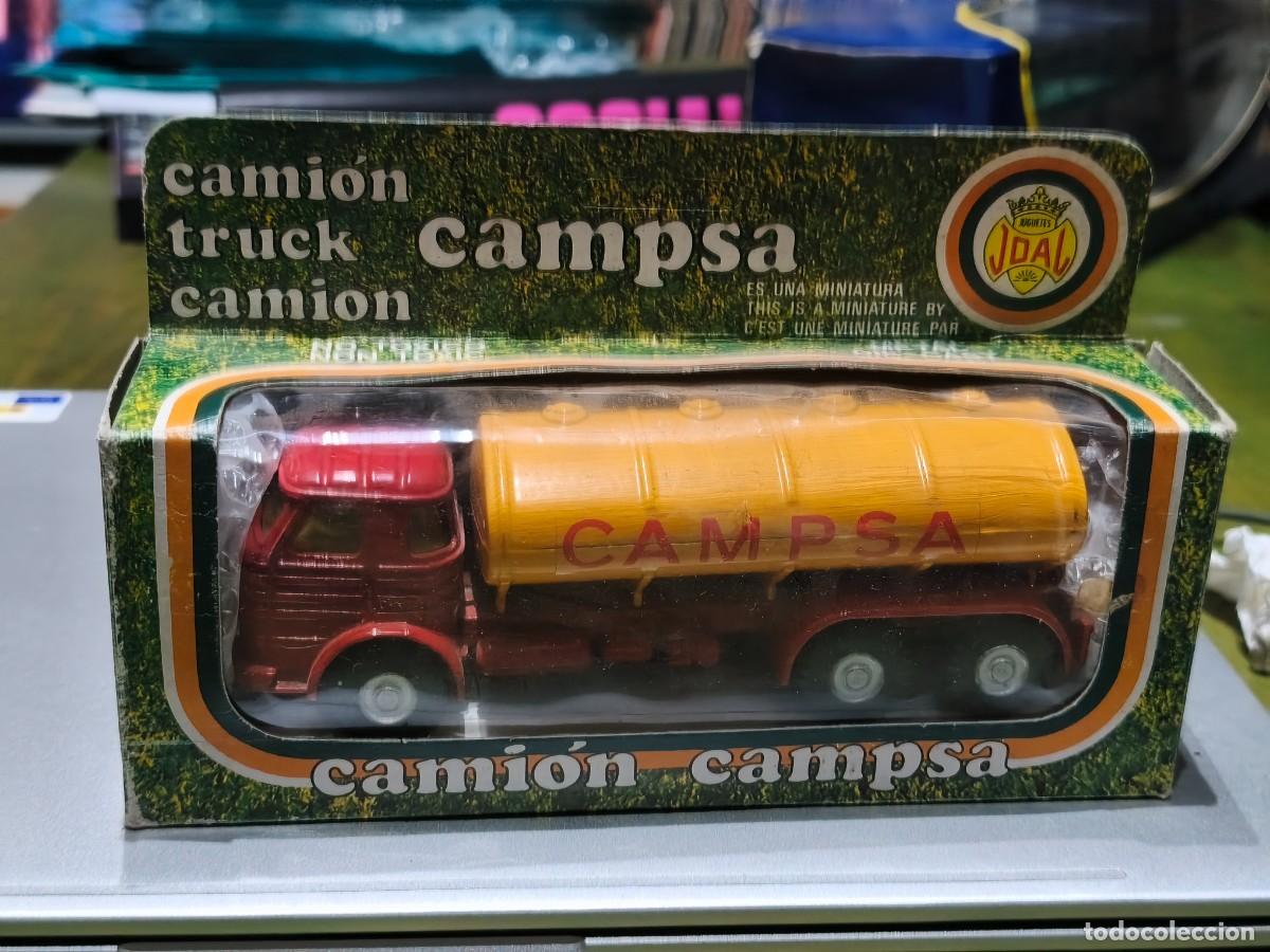 Juguetes antiguos Joal: Cami&oacute;n Pegaso Joal Ref.209. Campsa. Escala 1/43. Con bl&iacute;ster.