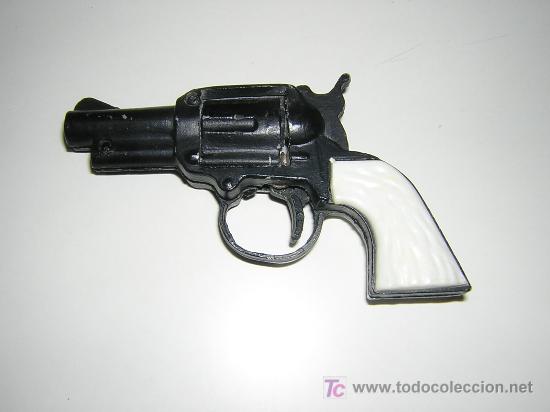Juguetes antiguos y Juegos de colecci&oacute;n: PISTOLA PISTONES JUGUETE A&Ntilde;OS 60, REVOLVER SAGIVER.