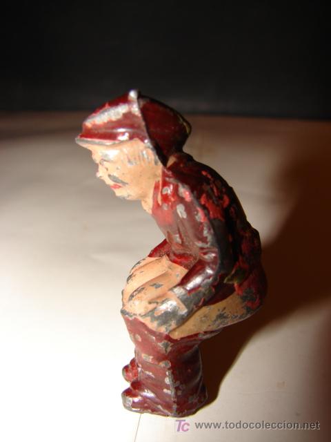 Jouet Ancien Père La Colique (plomb Peint, 6,5cm) - Farces Et Attrapes 1930 - France