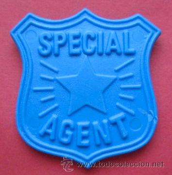 Juguetes antiguos y Juegos de colecci&oacute;n: CHAPA DE AGENTE ESPECIAL. - SPECIAL AGENT - A&Ntilde;OS 70. ENVIO GRATIS&iexcl;&iexcl;&iexcl;