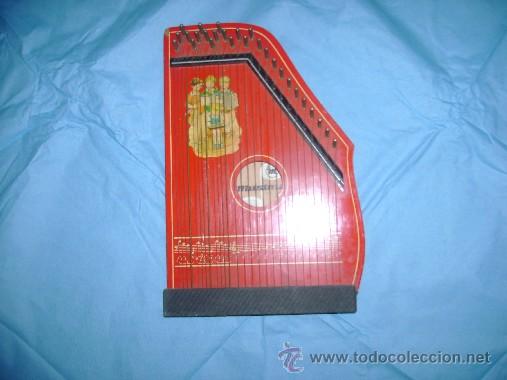 Juguetes antiguos y juegos de colecci&oacute;n: ANTIGUO INSTRUMENTO MUSICAL DE JUGUETE-LIRA PRECIOSA