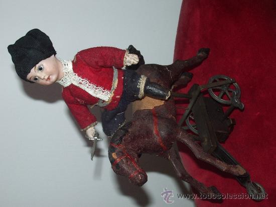 Juguetes antiguos y juegos de colecci&oacute;n: HUSAR a CABALLO. - Foto 2