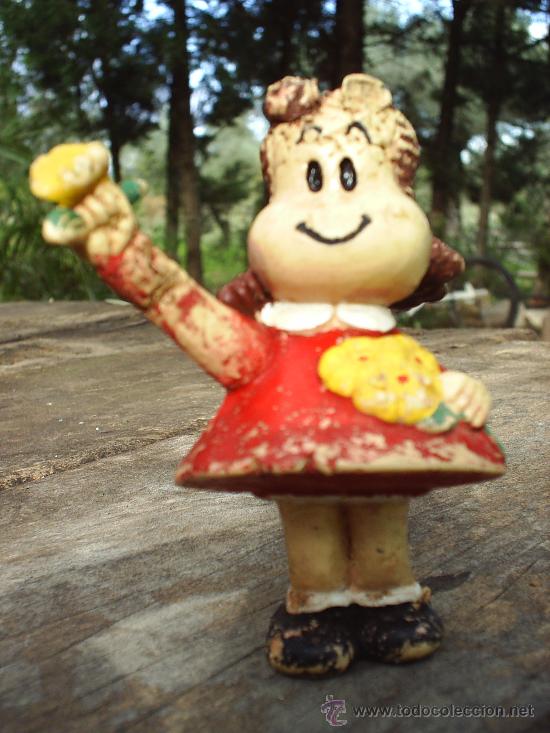 Juguetes antiguos y juegos de colecci&oacute;n: la peque&ntilde;a lulu , de goma , marca  WESTERN P-