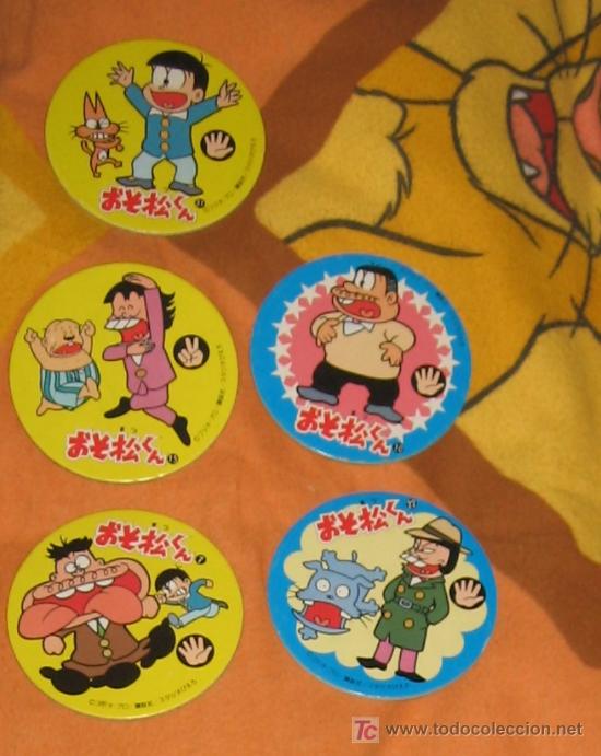 Juguetes antiguos y Juegos de colecci&oacute;n: OSOMATSU KUN BAKABON TONTO BON TAZOS MENKO CAPS SHOOTERS