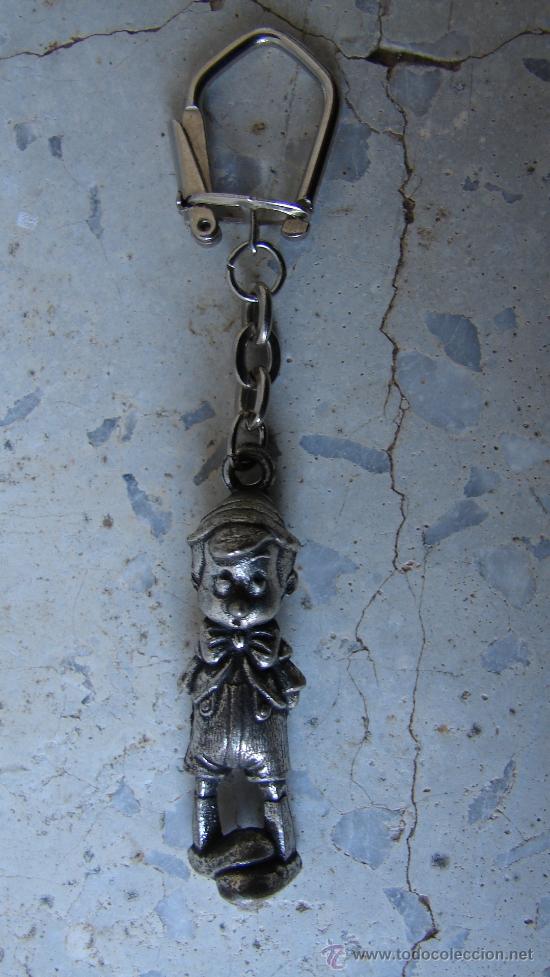 Juguetes antiguos y Juegos de colecci&oacute;n: LLAVERO DE PINOCHO - WALT DISNEY