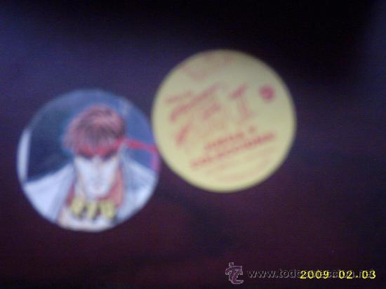 Juguetes antiguos y Juegos de colecci&oacute;n: street fighter tazos vidal ,dragon ball ,caballeros del zodiaco