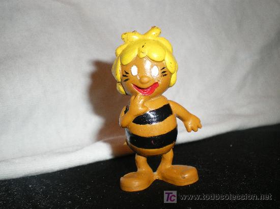 Juguetes antiguos y Juegos de colecci&oacute;n: ABEJA MAYA DE GOMA A&Ntilde;OS 70 DE LA CASA APOLLO FILM , HECHO EN ESPA&Ntilde;A