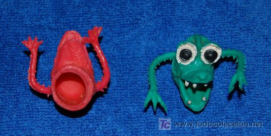 Juguetes antiguos y Juegos de colecci&oacute;n: Marionetas para los dedos - Dedo Monstruos - CROPAN