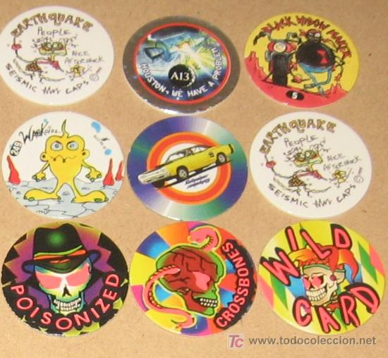 Jouets Anciens et Jeux de collection: lote variado de tazos caps pogs australianos y americanos VPA