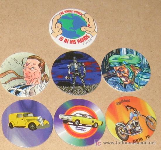 Jouets Anciens et Jeux de collection: lote variado de tazos caps pogs australianos y americanos VPA