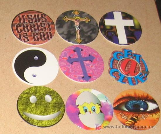 Jouets Anciens et Jeux de collection: lote variado de tazos caps pogs australianos y americanos VPA