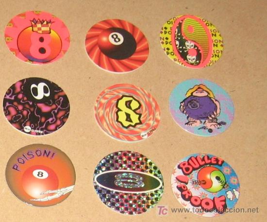 Brinquedos antigos e Jogos de cole&ccedil;&atilde;o: lote variado de tazos caps pogs australianos y americanos VPA