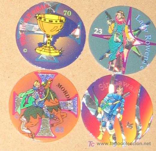 Brinquedos antigos e Jogos de cole&ccedil;&atilde;o: lote variado de tazos caps pogs australianos y americanos VPA
