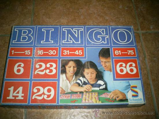 Juguetes antiguos y juegos de colecci&oacute;n: antiguo bingo anterior a los a&ntilde;os 80 marca (alemana)