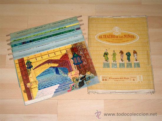 Juguetes antiguos y Juegos de colecci&oacute;n: El Tesoro del Raj&aacute;. El Teatro de los Ni&ntilde;os, Teatr&iacute;n, Seix & Barral, Barcelona a&ntilde;os 20-30.
