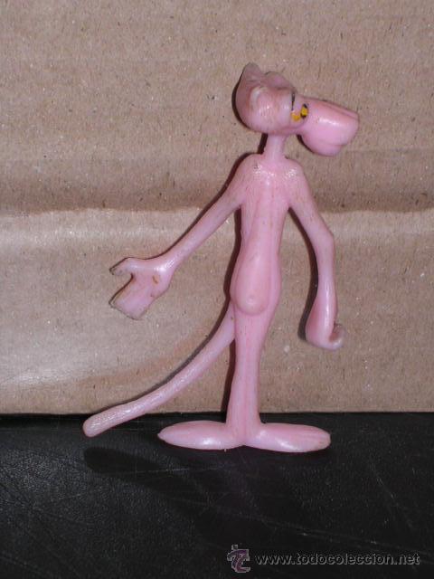 Juguetes antiguos y Juegos de colecci&oacute;n: FIGURA DE PLASTICO - PANTERA ROSA