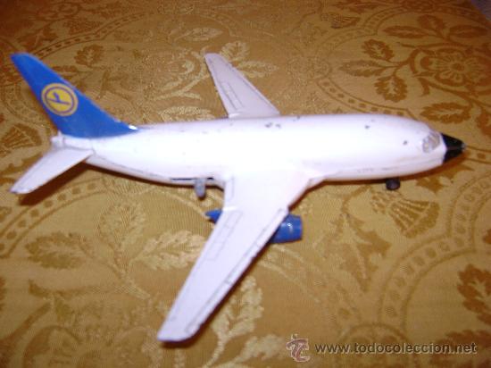 Juguetes antiguos y Juegos de colecci&oacute;n: AVION METAL BOEING 737 DE DINKY TOYS