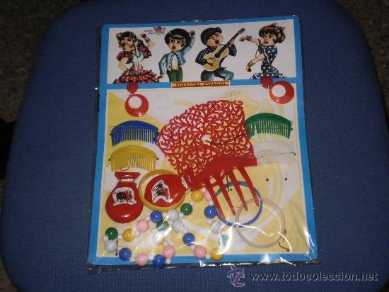Juguetes antiguos y juegos de colecci&oacute;n: BLISTER PARA NI&Ntilde;AS ( FOLKLORE ESPA&Ntilde;OL ) , DE NOVEDADES JACUE , MADE IN SPAIN A&Ntilde;OS 70 .