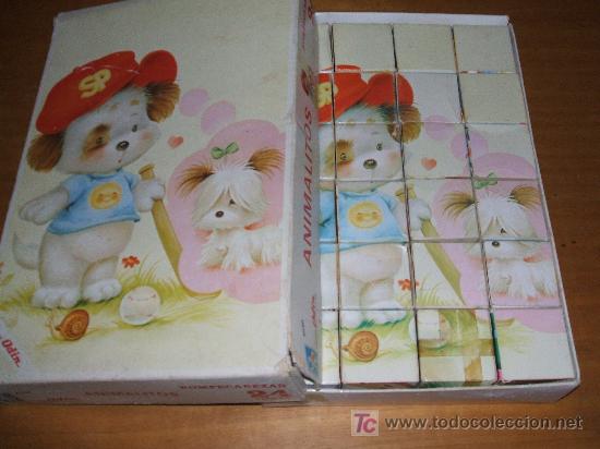 Juguetes antiguos y Juegos de colecci&oacute;n: ANTIGUO PUZZLE DE TACOS DE CART&Oacute;N. OD&Iacute;N.
