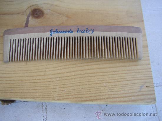 Jouets Anciens et Jeux de collection: Hermoso peine de madera Jonsons Baby