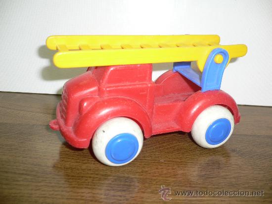 Juguetes antiguos y Juegos de colecci&oacute;n: CAMI&Oacute;N BOMBEROS PRIMERA INFANCIA
