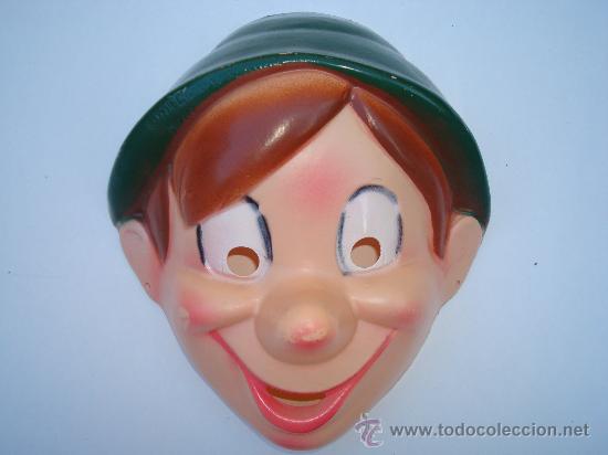 Juguetes antiguos y Juegos de colecci&oacute;n: CARETA PINOCHO A&Ntilde;OS 70. ARTICULO DE KIOSKO