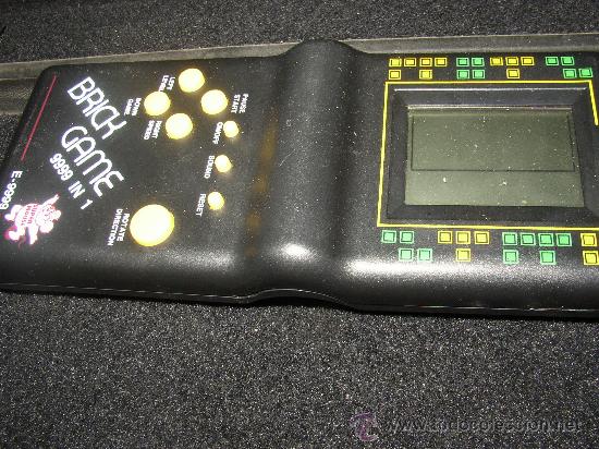 Juguetes antiguos y Juegos de colecci&oacute;n: MAQUINA JUEGO ELECTRONICOS,SUPER-BRICK GAME, 9999 IN 1, A&Ntilde;OS 90, FORMULA ONE, FUNCIONANDO Y BUENA CO