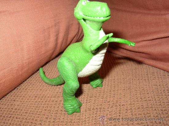 Jouets Anciens et Jeux de collection: Bonito dinosaurio articulado de pl&aacute;stico duro. Unos 15 cms