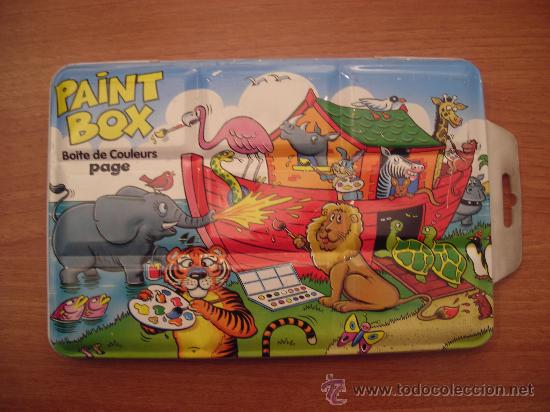 Giocattoli antichi e Giochi di collezione: ESTUCHE  ACUARELAS HOJALATA PAINT BOX