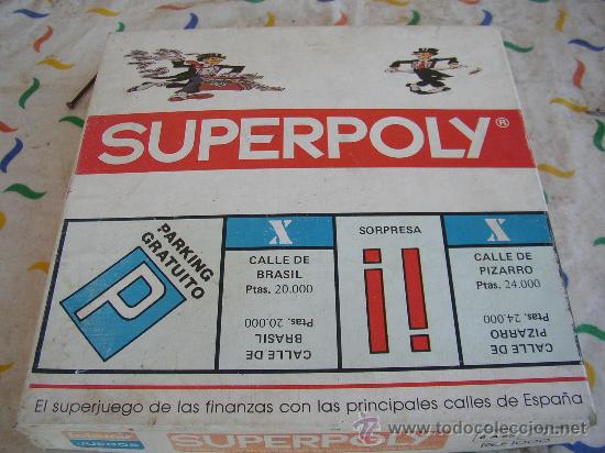 Jouets Anciens et Jeux de collection: SUPERPOLY - (FAMOMIR JUEGOS) REF.1000