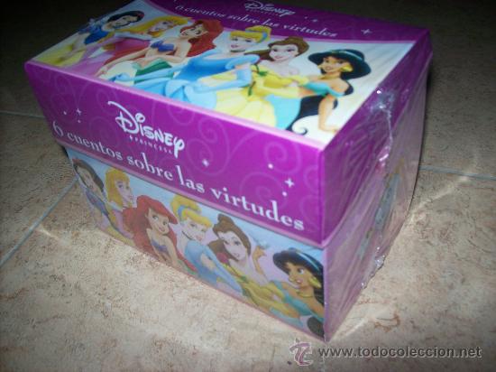 Juguetes antiguos y Juegos de colecci&oacute;n: DISNEY -  CAJAS CON 6 CUENTOS SOBRE LAS VIRTUDES  - PRECINTADO