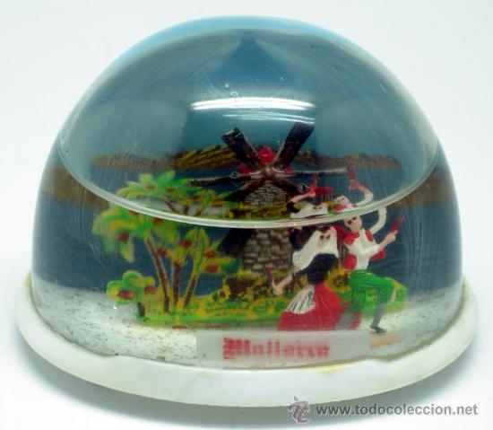 Juguetes antiguos y Juegos de colecci&oacute;n: Bola de nieve recuerdo Mallorca