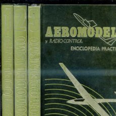 Juguetes antiguos y Juegos de colección: ENCICLOPEDIA PRÁCTICA DE AEROMODELISMO Y RADIO CONTROL (1983) TRES TOMOS