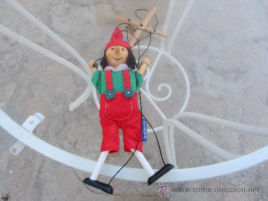 Juguetes antiguos y Juegos de colecci&oacute;n: MARIONETA EN MADERA DE PINOCHO, DE CUERDAS - DE IMAGINARIUM - FECHA SIN DETERMINAR.