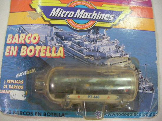 Altes Spielzeug und Spiele: ANTIGUO BLISTER BARCO EN BOTELLA PT 448