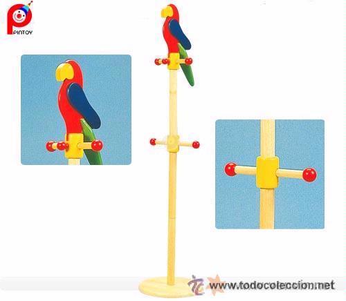 Altes Spielzeug und Spiele: PRECIOSO PERCHERO DE LORO GRAN CALIDAD GARANTIA PINTOY Y DJECO - ARTICULO NUEVO