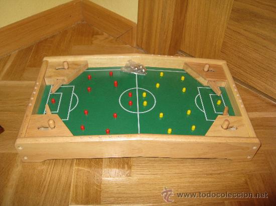 futbolin en madera. ideal para niños. juega en - Buy Other antique