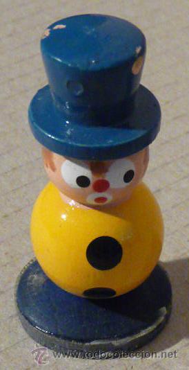 Juguetes antiguos y Juegos de colecci&oacute;n: MU&Ntilde;ECO/MU&Ntilde;EQUITO DE MADERA - A&Ntilde;OS 80 (6 CMS.DE ALTO)