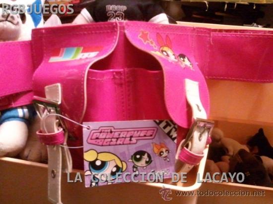 Juguetes antiguos y Juegos de colecci&oacute;n: CINTURON MONEDERO Y BOLSO ORIGINAL LAS SUPERNENAS-POWERPUFF GIRLS