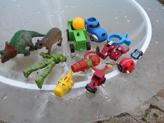 Jouets Anciens et Jeux de collection: lote de mu&ntilde;ecos y figuras de juguete.