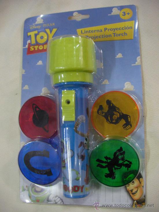 Altes Spielzeug und Spiele: LINTERNA DE PROYECCION DE TOY STORY NUEVA EN SU BLISTER