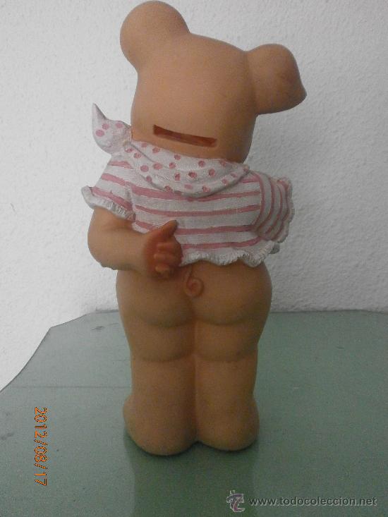 Juguetes antiguos y juegos de colecci&oacute;n: HUCHA CERDITO - Foto 2