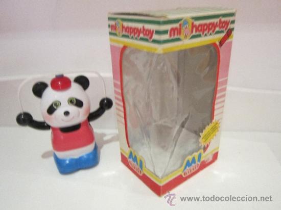 Juguetes antiguos y Juegos de colecci&oacute;n: PRECIOSA OSA PANDA (saltarina de comba) MI HAPPY-TOY REF 13950 TIPO RICO PAYA