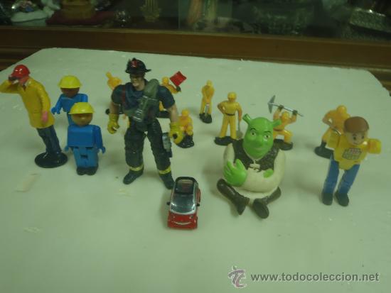 Juguetes antiguos y juegos de colecci&oacute;n: LOTE DE MU&Ntilde;ECOS DE JUGUETE EN MINIATURA