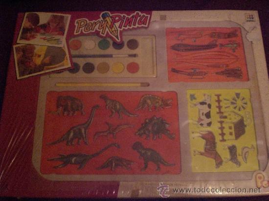 Juguetes antiguos y juegos de colecci&oacute;n: CAJA DE PERY PARA PINTAR