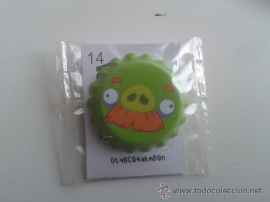 Juguetes antiguos y Juegos de colecci&oacute;n: GREFUCHAPA ANGRY BIRDS